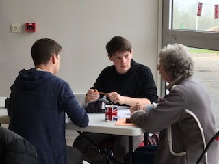 premiere rencontre avec les eleves