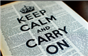 Illustration : Keep calm and carry on !