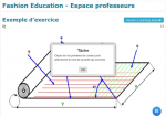 Exemple d'exercice intéractif créé sur LearningApps et intégrés à Moodle