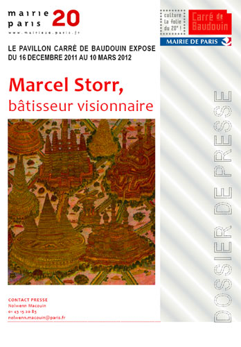 Affiche "Marcel Storr, bâtisseur visionnaire"