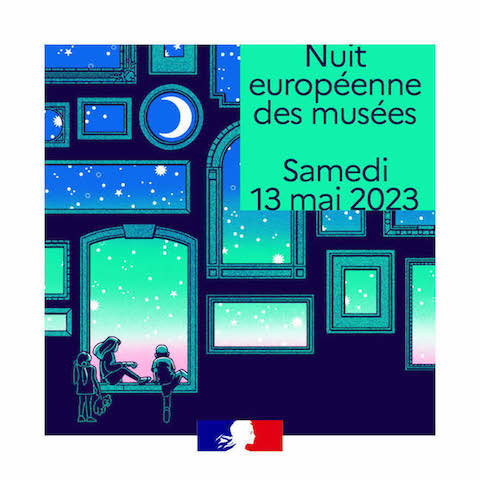 Visuel de la Nuit européenne des musées 2023