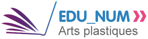 Logo lettre edu_num arts plastiques 