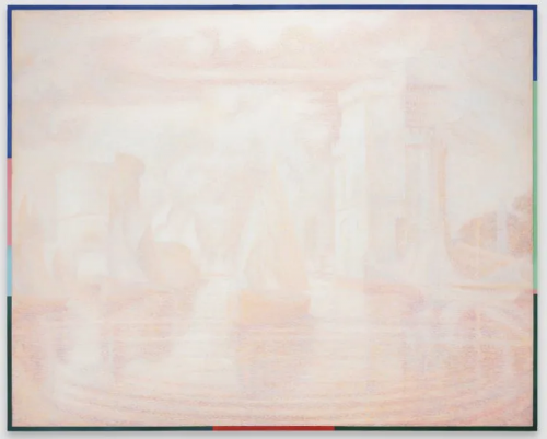 Still Signac Signac Still_2021_130 x 162 cm, acrylique et huile sur toile