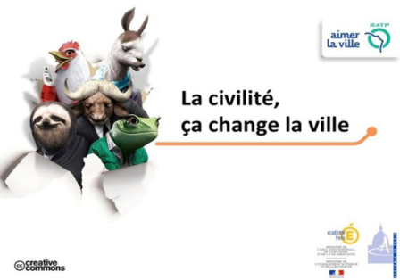 Image RATP : kit pédagogique : « La civilité, ça change la ville ! »