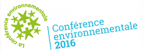 Le logo de la conférencee environnementale 2016