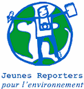 Logo "Jeunes Reporters pour l'environnement"