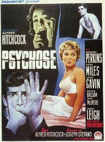 Affiche du film "psychose"