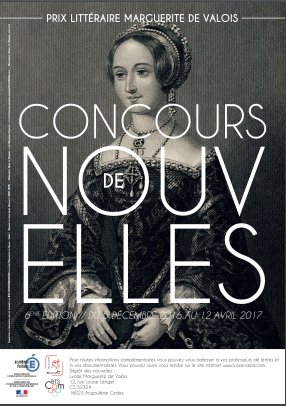 Affiche concours nouvelles Marguerite de Valois