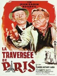 Film "la traversée de Paris". L'affiche.