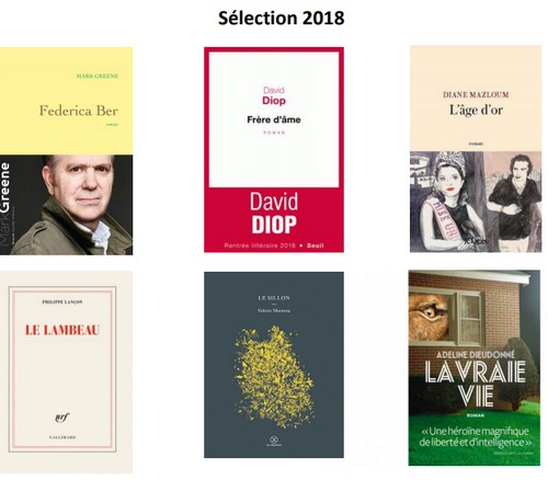 Le Prix Renaudot des Lycéens : les livres sélectionnés.
