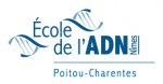 Logo "école de l'ADN en Poitou-Charente"