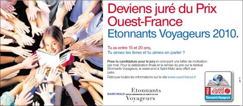Prix Ouest-France Etonnants Voyageurs