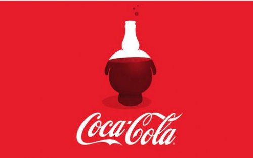 Logo Coca Cola détourné