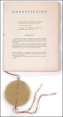 l'original du texte de la constitution