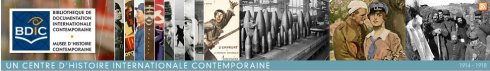 Bannière du site de la BDIC Bannière du site de la BDIC