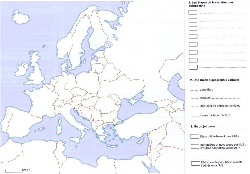 L Europe Un Territoire En Construction à Géographie Variable Page 2