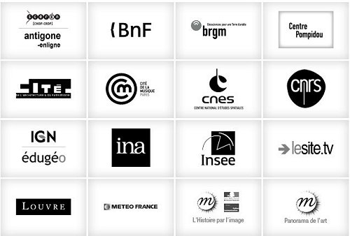 Logos des partenaires d'Eduthèque