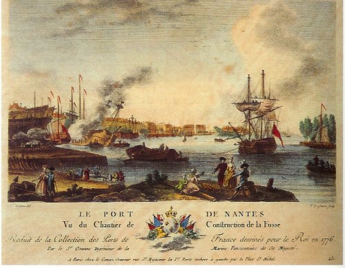 capture d'écran estampe du port de Nantes