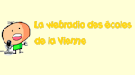 La web radio des écoles de la Vienne