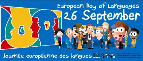 Affiche "Journée européenne des langues"