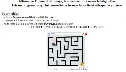 extrait mission La souris et le gruyère extrait mission La souris et le gruyère
