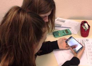 Interactions en classe avec smartphone