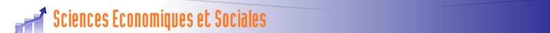 Accueil : Sciences Economiques et Sociales