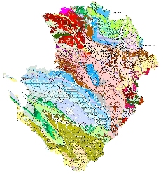 Carte géologique académie de Poitiers