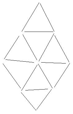 Les triangles en allumettes