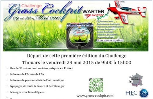 Présentation du challenge Grass Cockpit Warter tour 2015