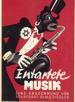 Couverture de la brochure "Entartete Musik" (1938)