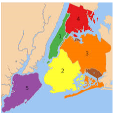 Boroughs of New York