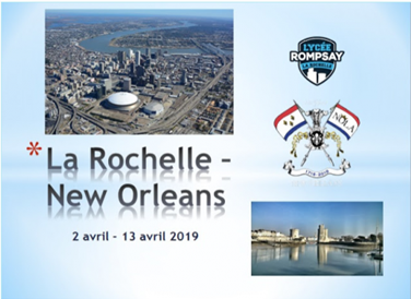 Affiche projet La Rochelle - New Orleans , 2 au 13 avril 2019