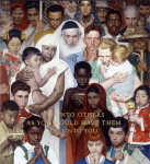 The Golden Rule, Norman Rockwell, 1961
