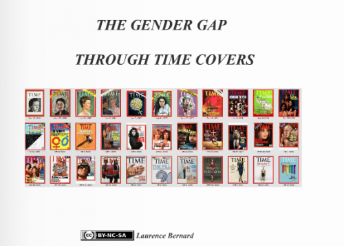 The gender gap through Time covers par Laurence Bernard