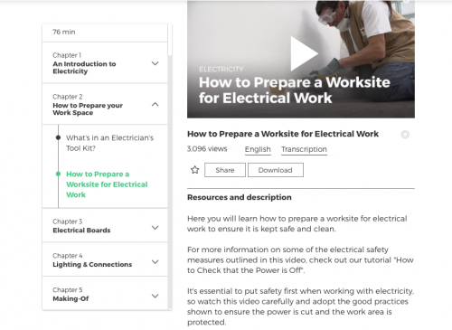 How to prepare a worksite for electrical work