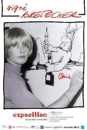 Signé Bretécher - Cibdi - Affiche