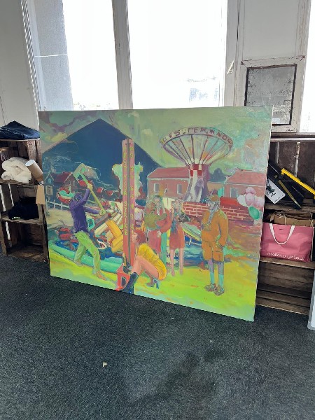 Vincent Ruffin, vue d'atelier