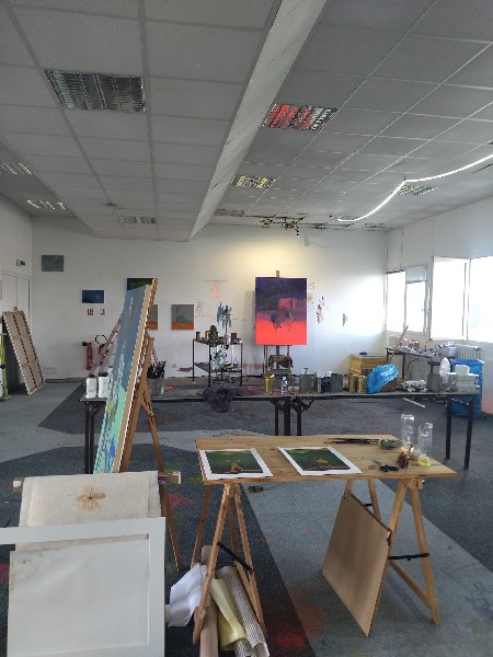 Vincent Ruffin, vue d'atelier