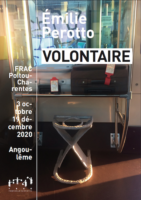 Visuel exposition Volontaire - Émilie Perotto - FRAC Poitou-Charente - Angoulême