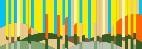 Visuel : Esquisse Rideau-Paysage © C. Dugit-Gros Visuel : Esquisse Rideau-Paysage © C. Dugit-Gros