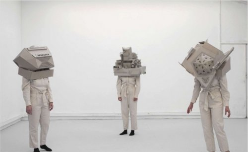 Maëva Ferreira Da Costa, Maquettes transhumaines, performance, maquettes, 2018