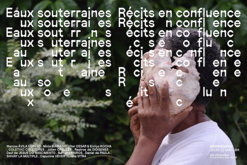 Eaux souterraines : récits en confluence, Frac Poitou-Charentes - Visuel