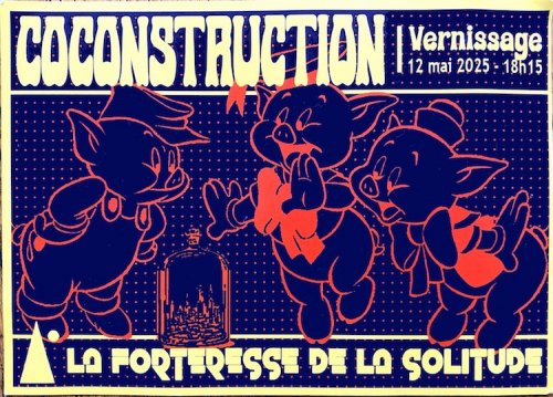Coconstruction, Forteresse de la solitude, Villebois, carton Coconstruction, Forteresse de la solitude, Villebois, carton