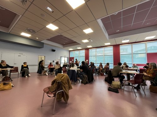 Formation collège arts plastiques au collège Aubigné d'Agrippa, mars 2025