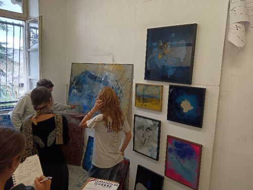 Dans l'atelier avec Mathieu Duvignaud