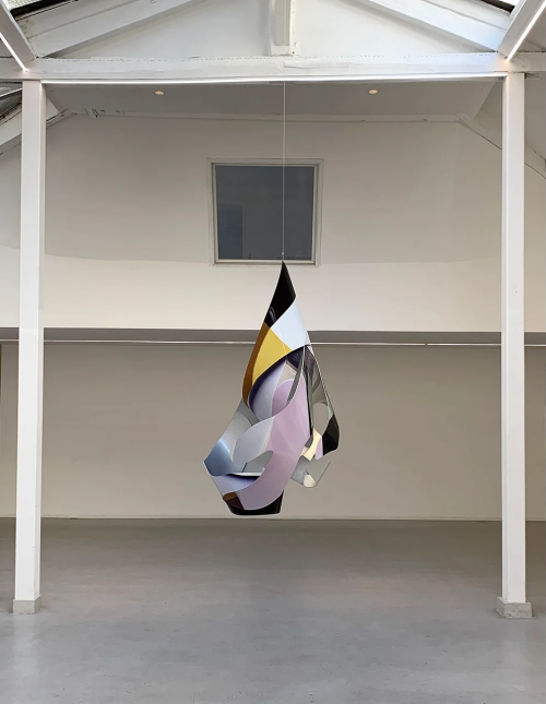 Feuilles - Sculptures photographie sublimée sur aluminium , 2021 