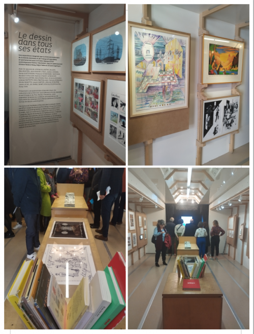 Visite de l'exposition Le dessin dans tous ses états Visite de l'exposition Le dessin dans tous ses états