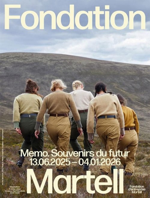 Affiche de l'exposition Memo, souvenir du futur