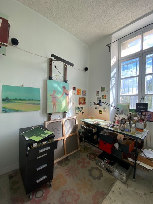 Henri Capron, vue d'atelier